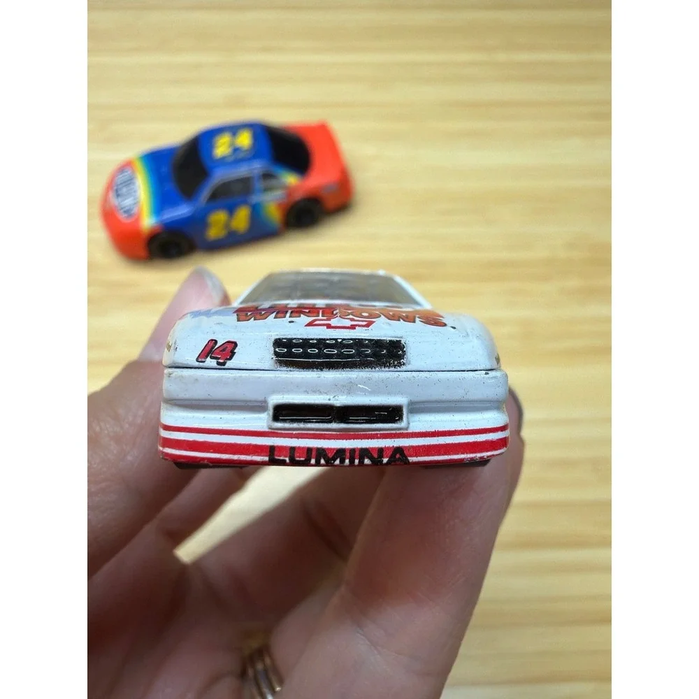 Lot of 2 NASCAR Toy Cars Terry Labonte #14 & Jeff Gordon #24 Pull Back